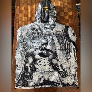 Tango Hotel | Batman Puffer Hooded Jacket Coat